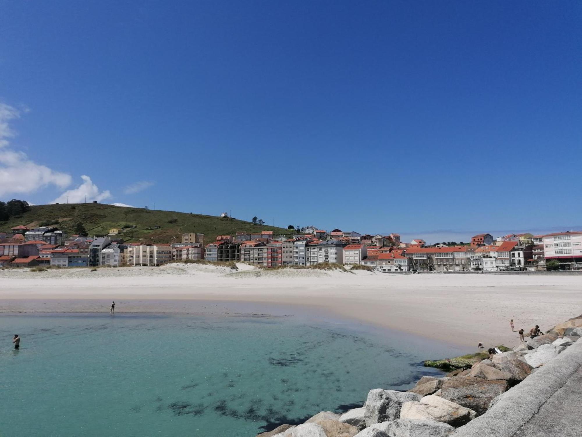 Apartamento Mar-Azul Laxe Eksteriør bilde