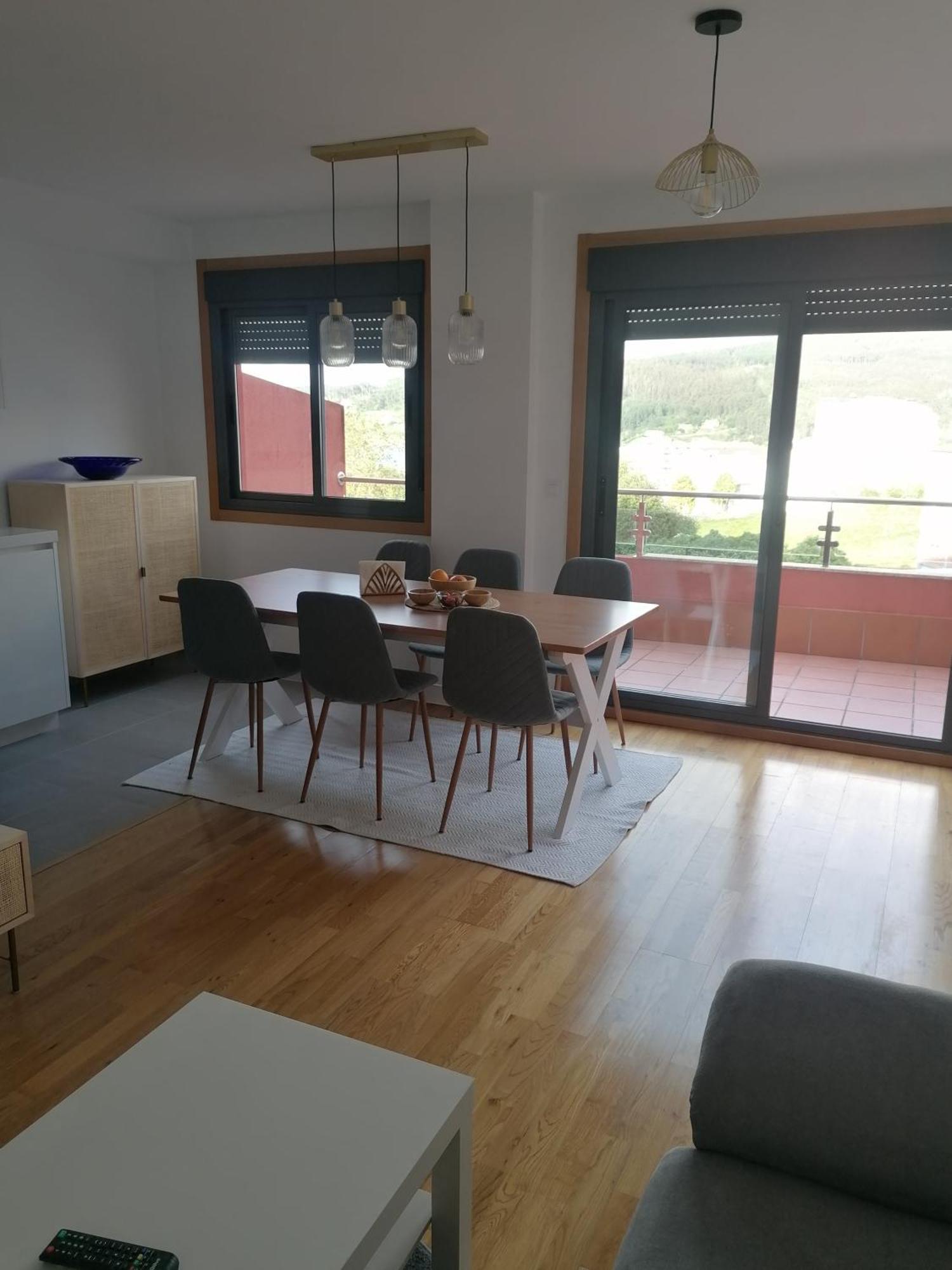Apartamento Mar-Azul Laxe Eksteriør bilde